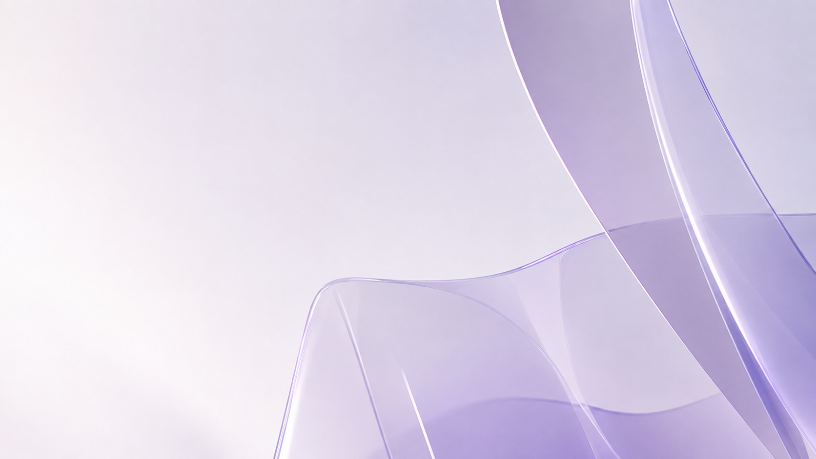 Layered architectural forms in controlled purple tones